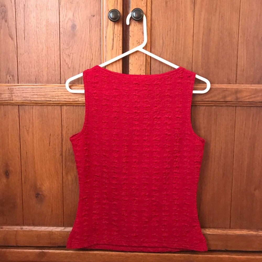 Red Tank Top - Picture 3 of 4